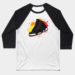 Retro Playoffs Basketball Sneaker Baseball T-Shirt